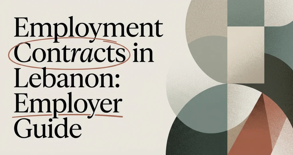 Employment Contracts in Lebanon: An Employer’s Guide