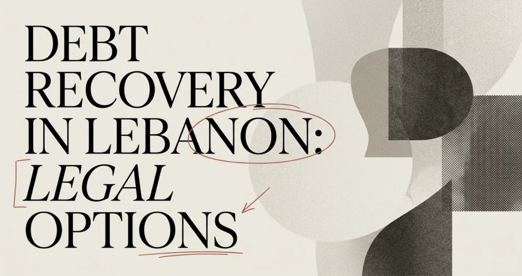 Debt Recovery in Lebanon: Legal Options for Creditors