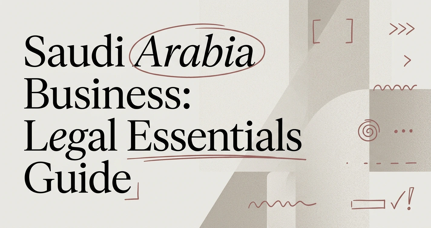 Doing Business in Saudi Arabia: Legal Essentials